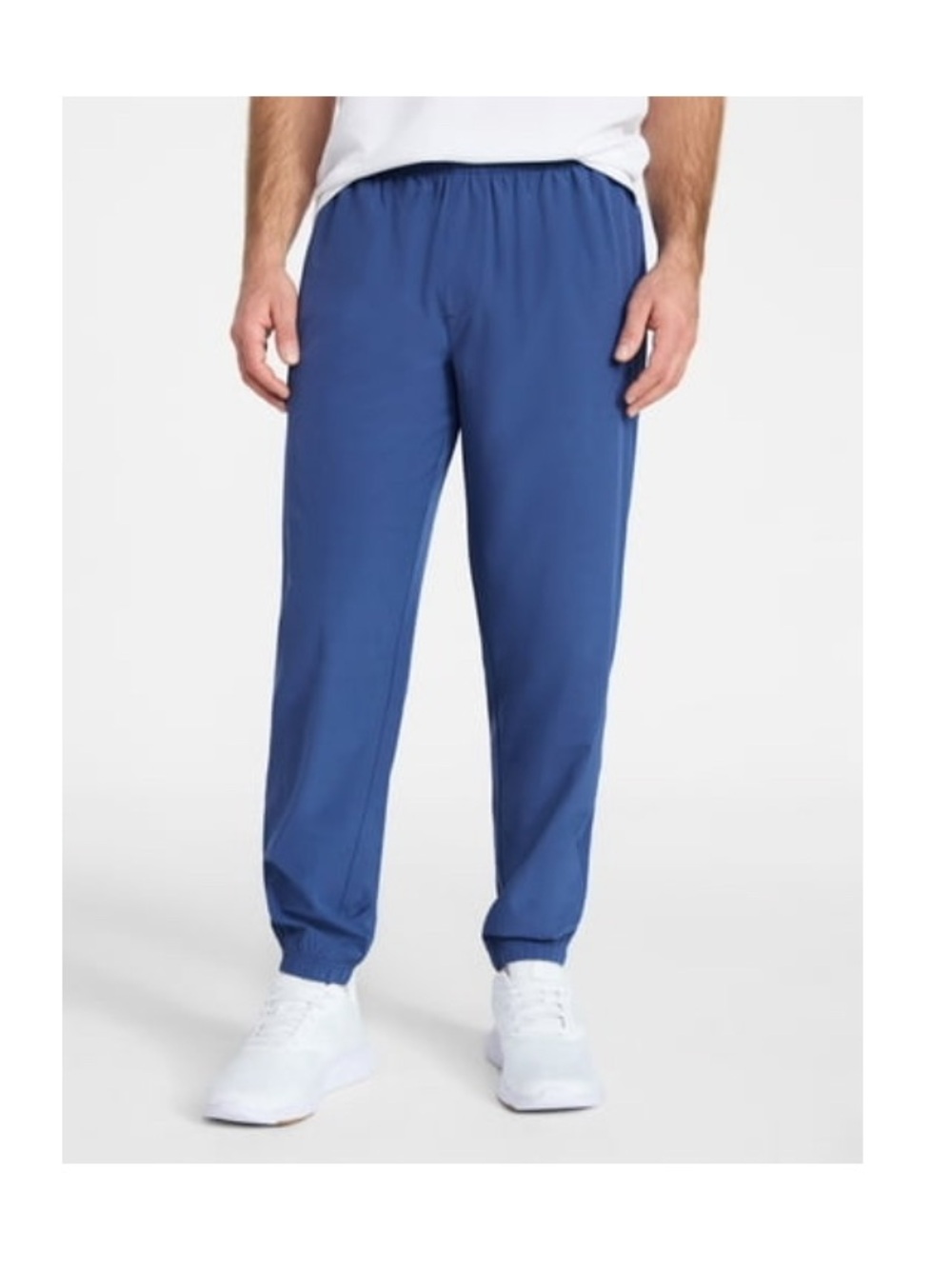 Athletic Works Men's Royal Blue Jogger Sweatpants